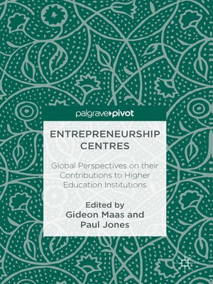 cover image of Entrepreneurship Centres